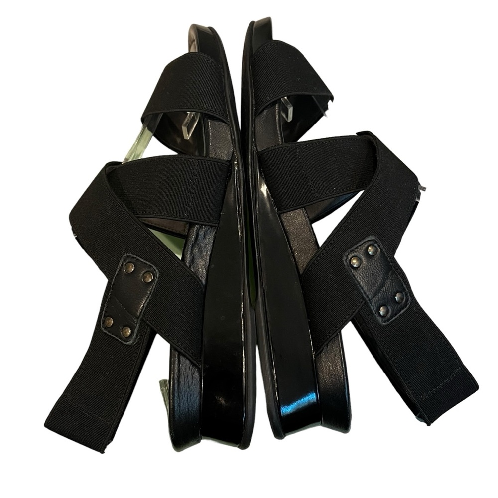 Stuart Weitzman Guybands Black Elastic Stretch St… - image 8